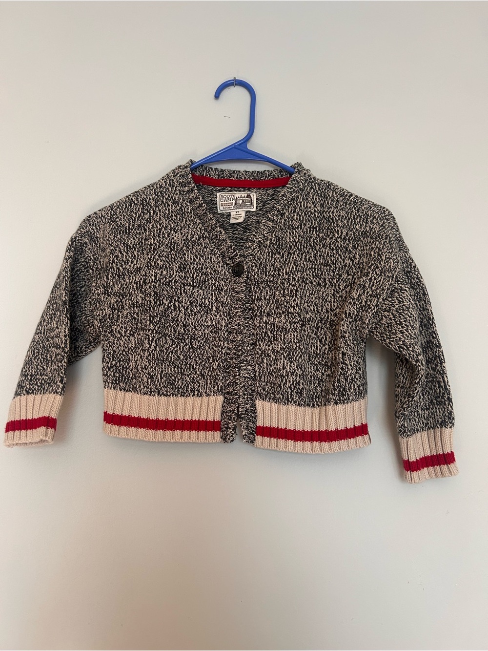 Roots Canada Cabin Collection Cotton Blend Knit
Sweater boys 4t